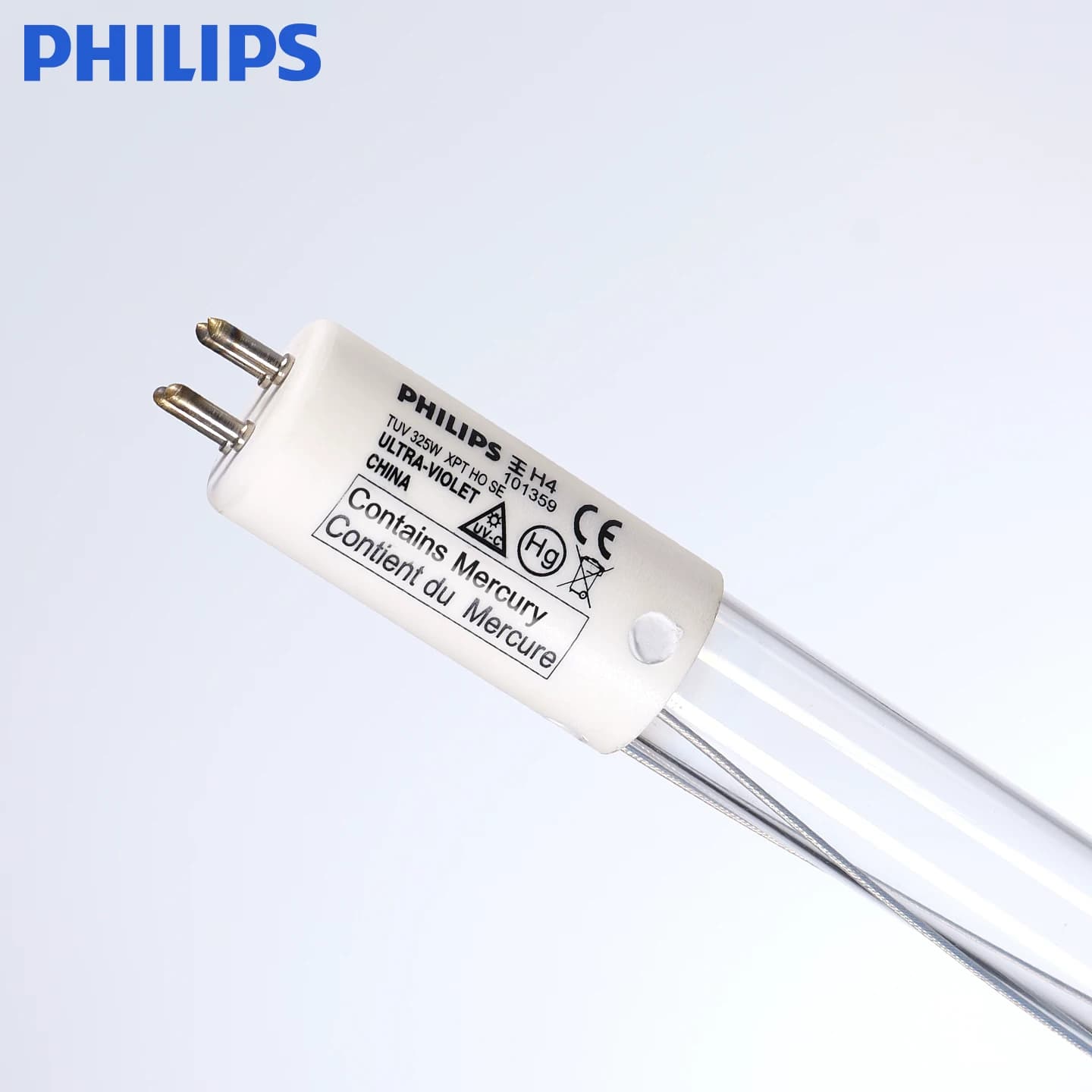 飞利浦紫外线杀菌灯管TUV T536W 4PSE水处理灯管污水消毒单端四针 - 缩略图3
