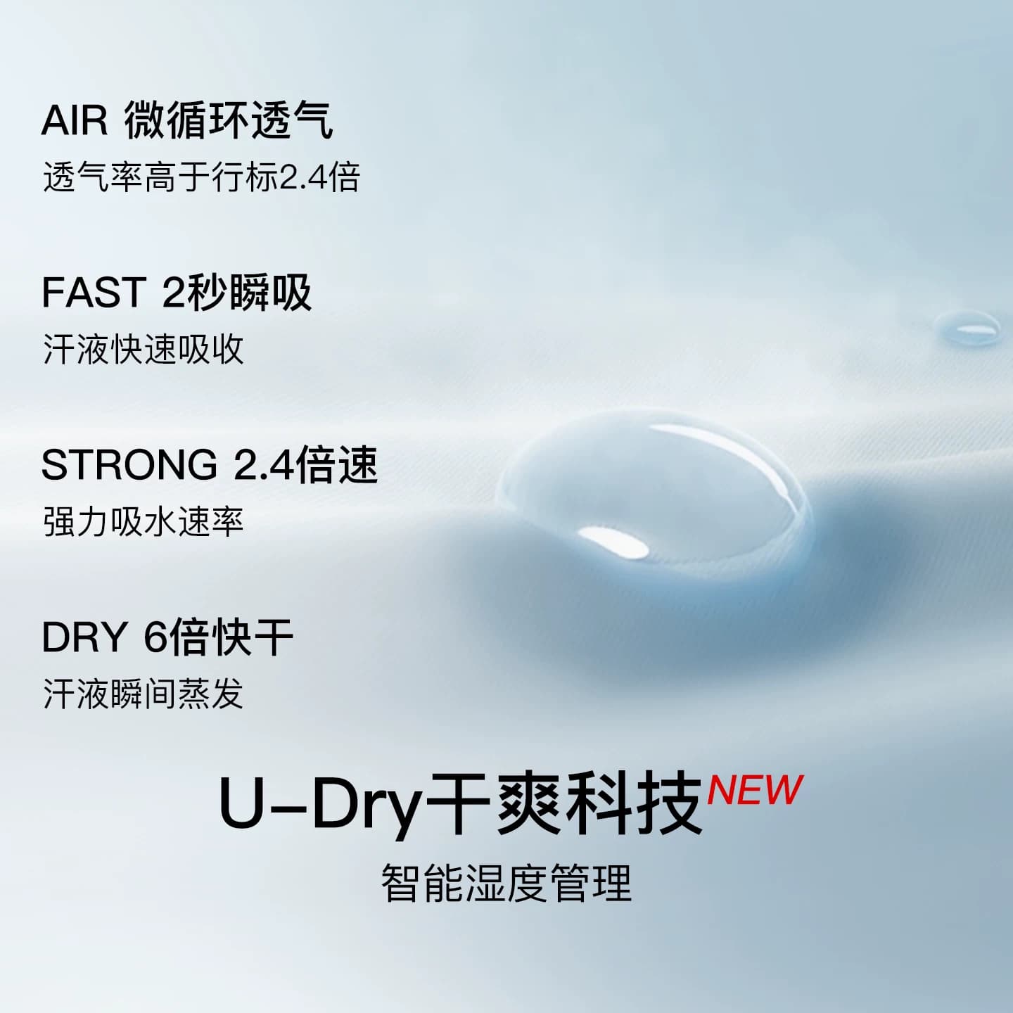 ubras无痕甩甩干内裤女夏季薄款隐形中腰加长裆运动速干三角短裤 - 缩略图2