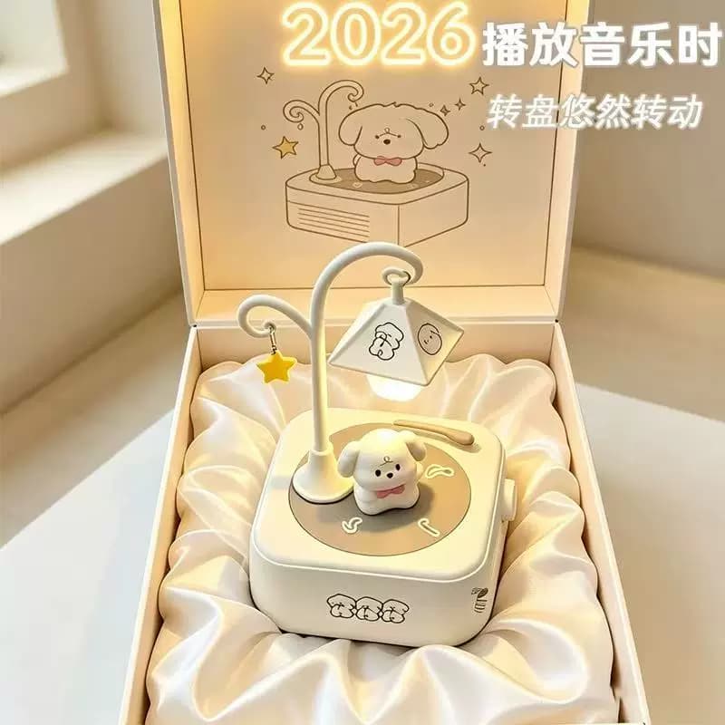 线条小狗蓝牙音响生日礼物小夜灯送女生男生闺蜜孩子儿童实用七夕 - 缩略图4