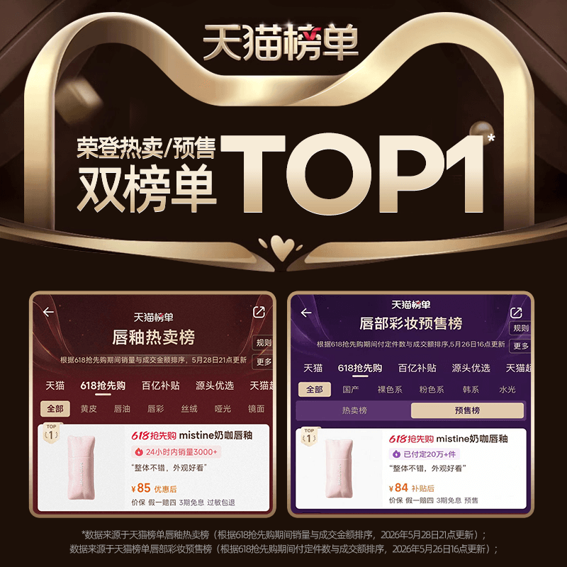 【李佳琦618美妆&爆品预售付定金】Mistine蜜丝婷嘭嘭&奶咖唇釉 - 缩略图2