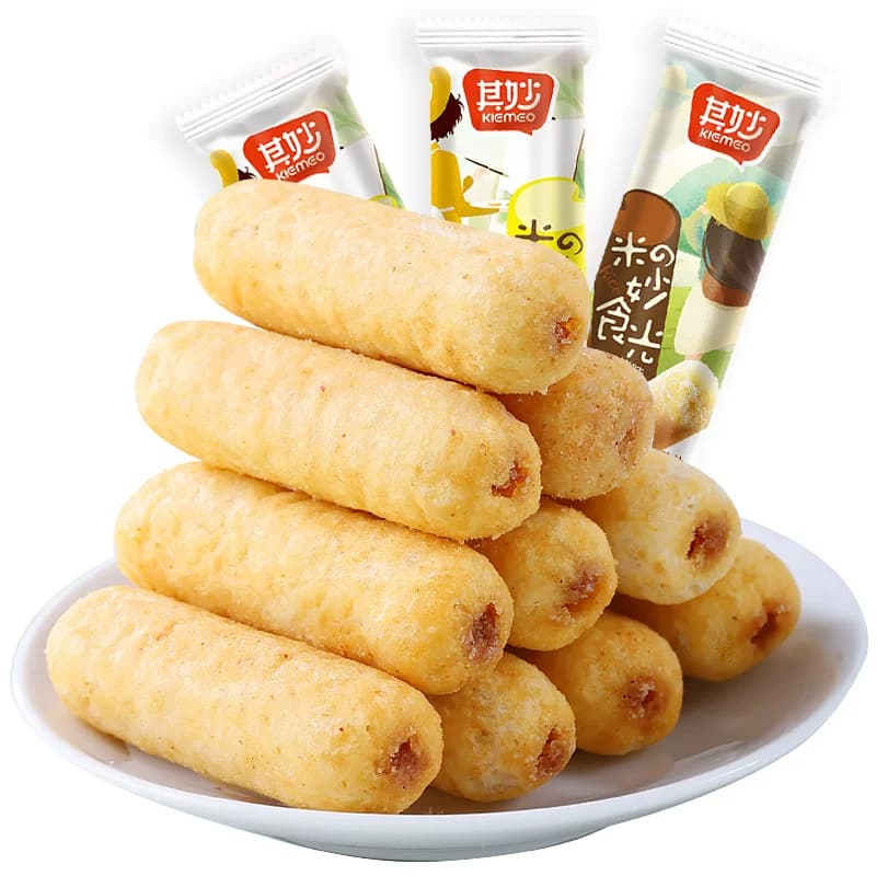 夹心米果卷能量棒饼干年货解馋小零食小吃休闲食品大礼包美食大全 - 缩略图5