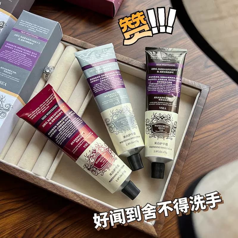 香氛香水伴手礼护手霜礼盒装补水保湿滋润改善干燥高颜值套盒 - 缩略图3