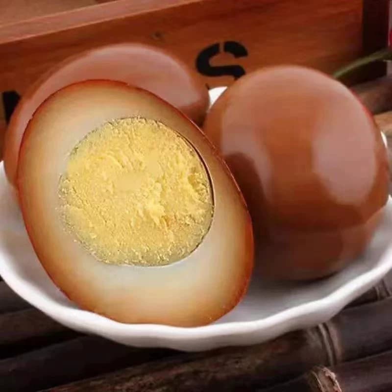 五香卤蛋独立包装盐焗鸡蛋泡椒蛋美味熟食休闲零食茶叶蛋鸡蛋卤蛋 - 缩略图4