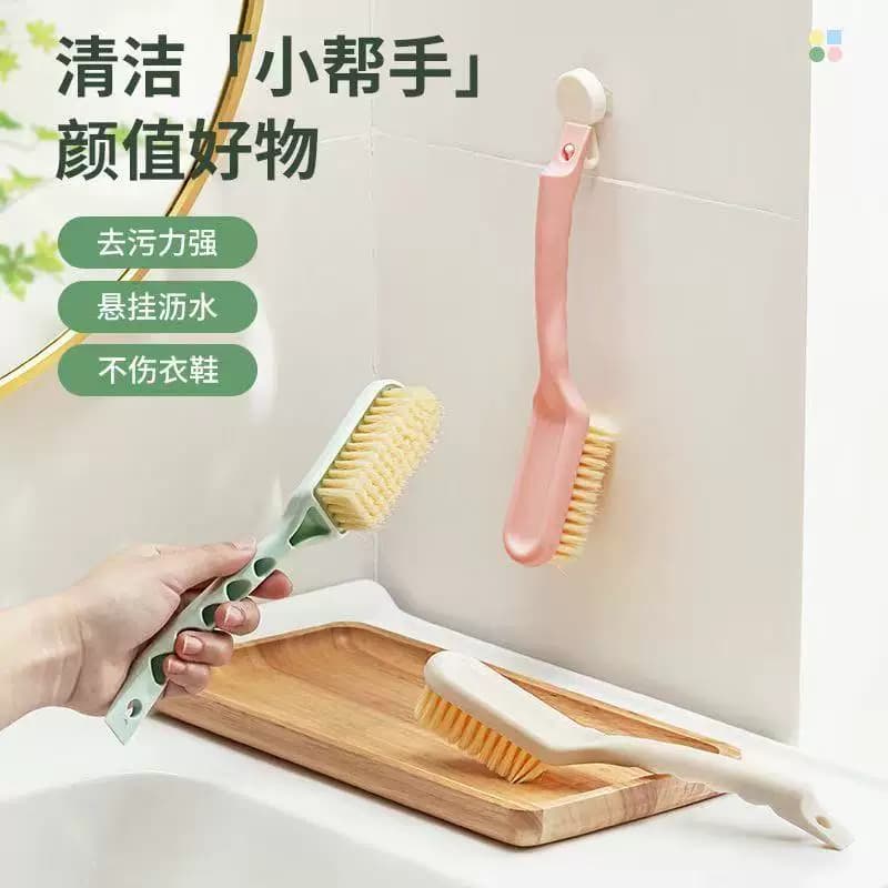 1个软毛鞋刷不伤鞋洗鞋洗衣刷家用多功能板刷衣服鞋专用清洁神器 - 缩略图2