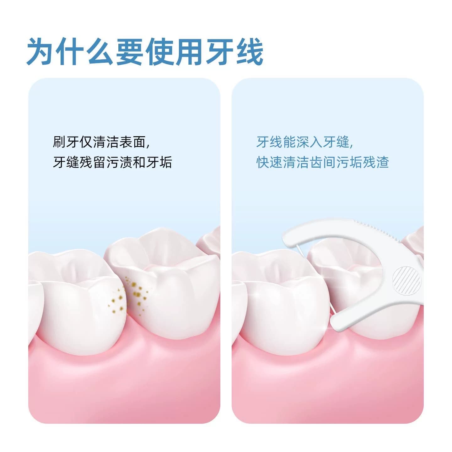 小鹿妈妈牙线经典30支袋装 - 缩略图2