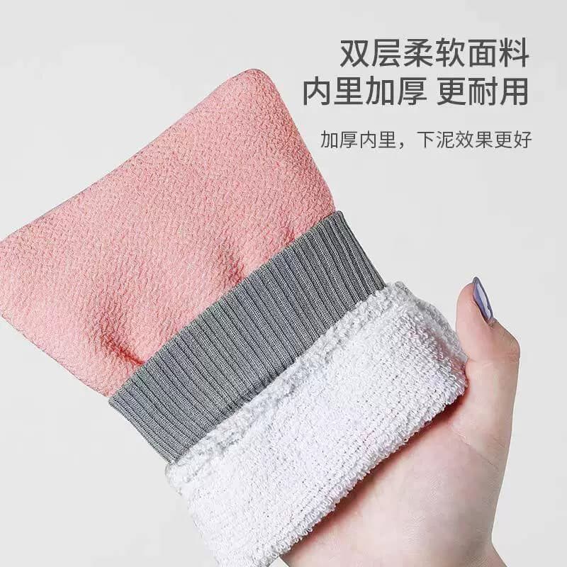 AB双面搓澡巾强力搓泥搓澡神器洗澡搓澡手套不伤家用男女无痛浴球 - 缩略图3