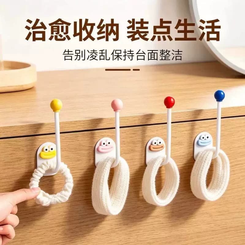 1个装可爱头绳发夹发圈挂钩 - 缩略图2