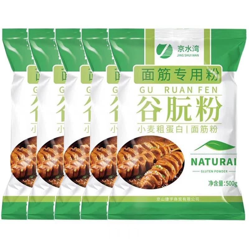 面筋粉小麦粗蛋白粉谷元粉烤麸原料谷朊粉家用食用面包面条自制 - 缩略图5