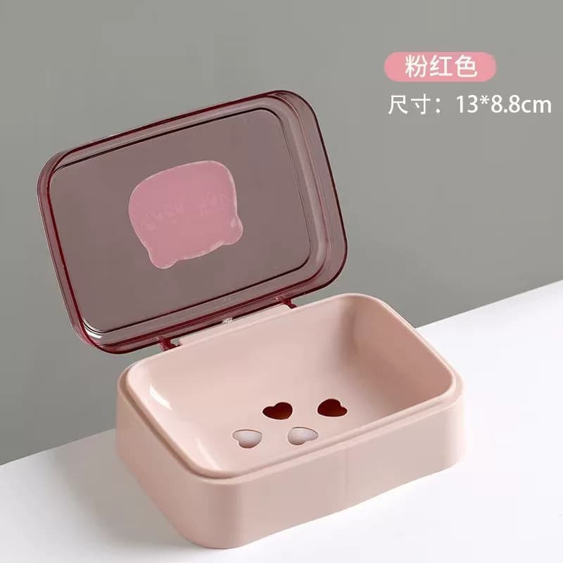 【1个】翻盖沥水肥皂盒 - 缩略图4