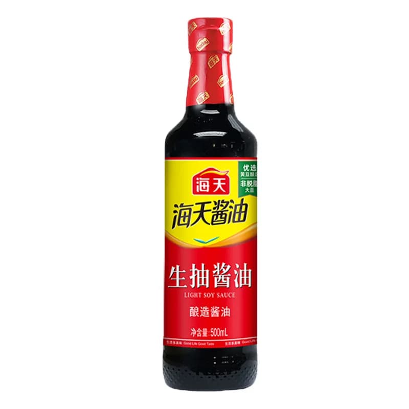 海天酱油生抽500ml黄豆酿造酱油家用炒菜凉拌炖煮点蘸提鲜调味料 - 缩略图5