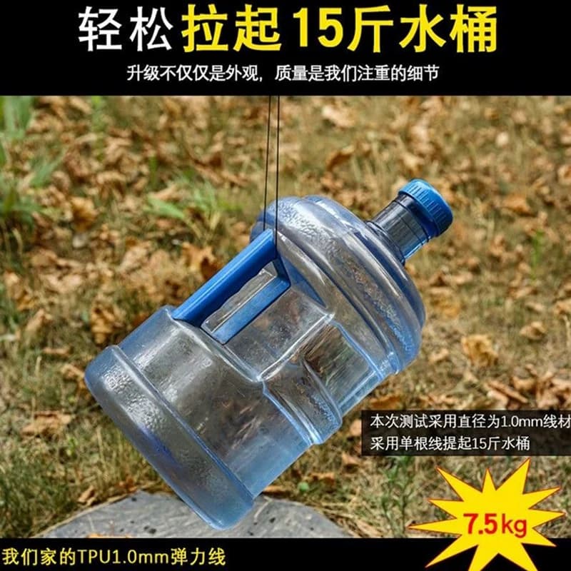 进口透明水晶弹力线弹力绳串珠绳牛筋耐磨文玩菩提手链穿珠子记忆 - 缩略图3