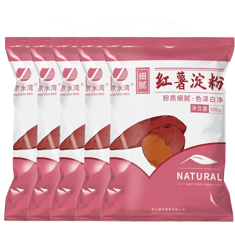 正宗红薯淀粉手工纯地瓜粉番薯粉生粉红苕粉家用无沙食用凉粉专用 - 缩略图5