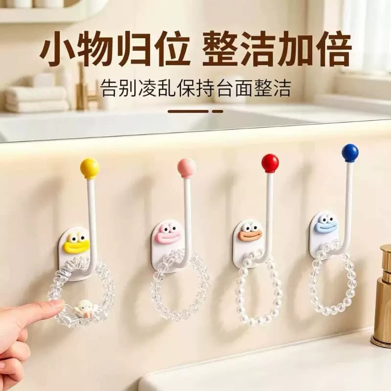 1个装可爱头绳发夹发圈挂钩 - 缩略图4