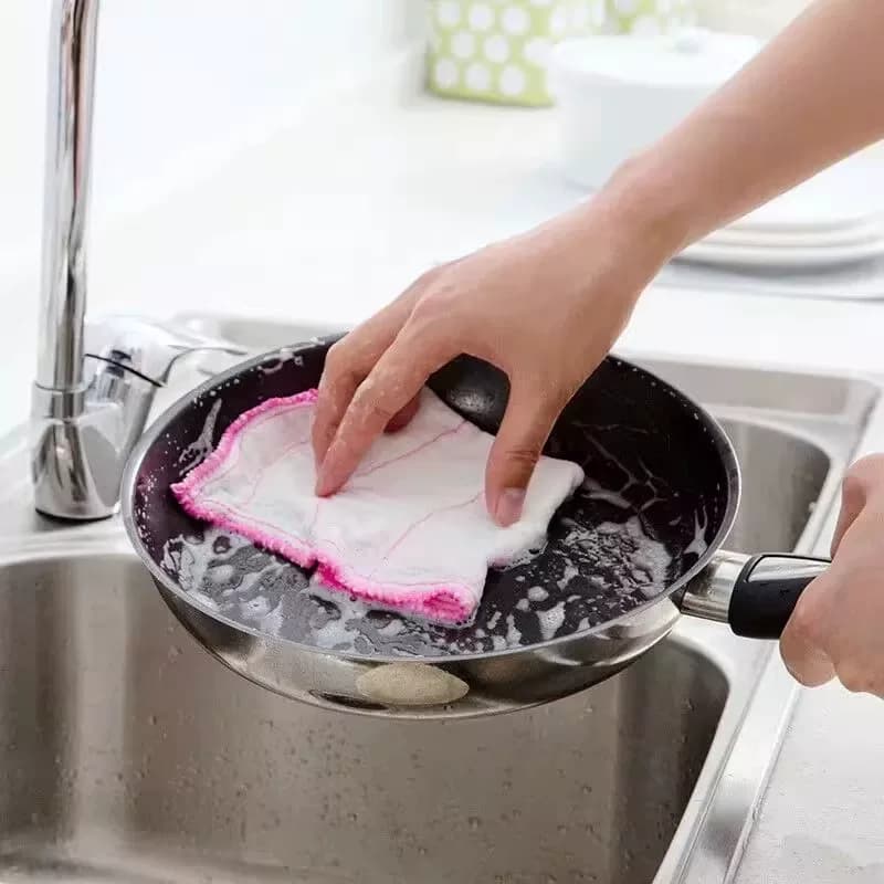 【3条】棉纱洗碗抹布 - 缩略图4