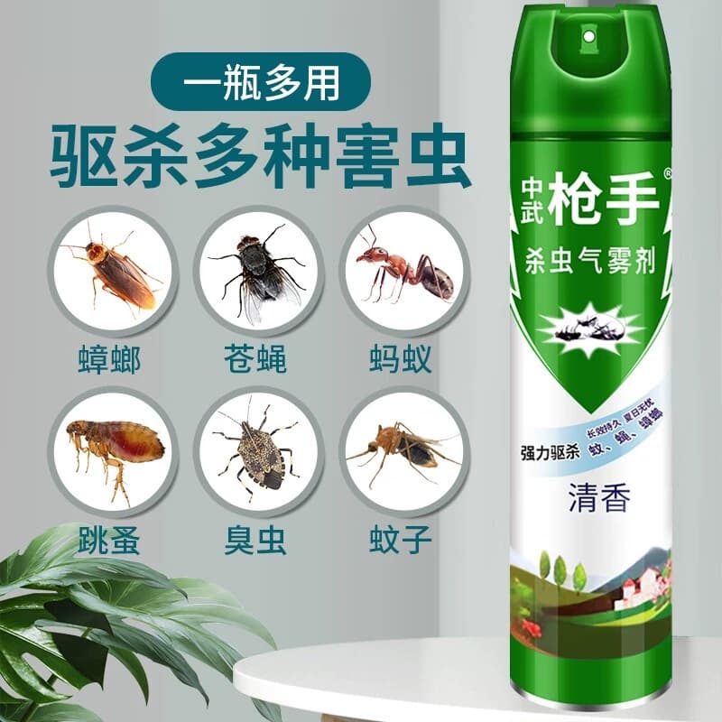 杀虫剂气雾剂家用室内灭蚊子蟑螂药苍蝇蚂蚁喷雾强力驱虫长效多种 - 缩略图3