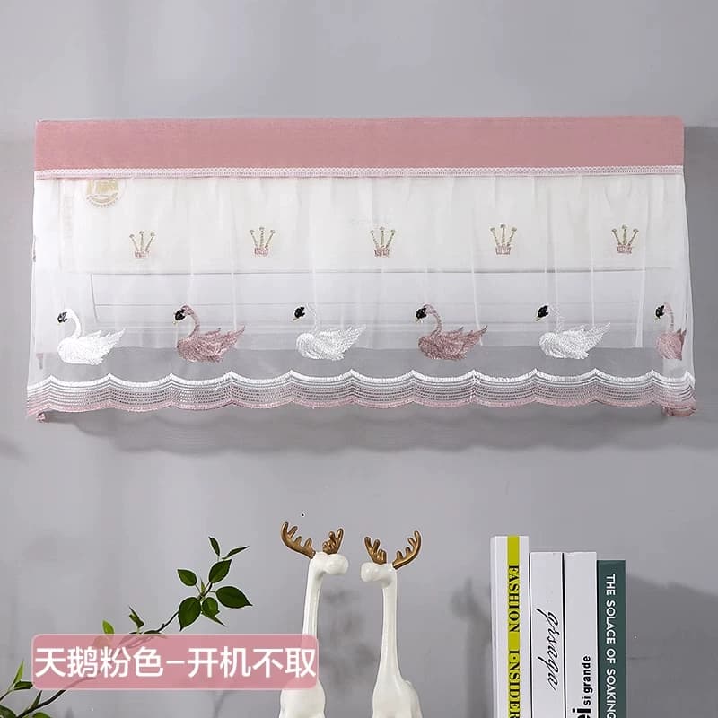 空调防尘罩挂机空调罩挂式通用壁挂式全包套防尘挡风防直吹内机 - 缩略图5