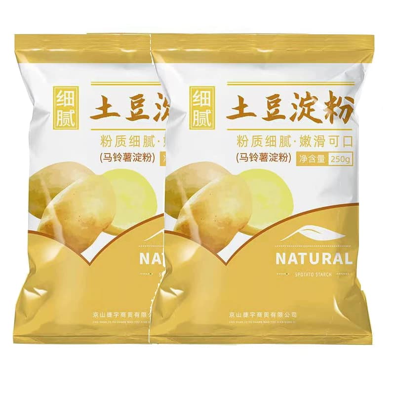 马铃薯淀粉500g土豆淀粉家用生粉勾芡粉水晶虾饺肠粉锅包肉 - 缩略图2