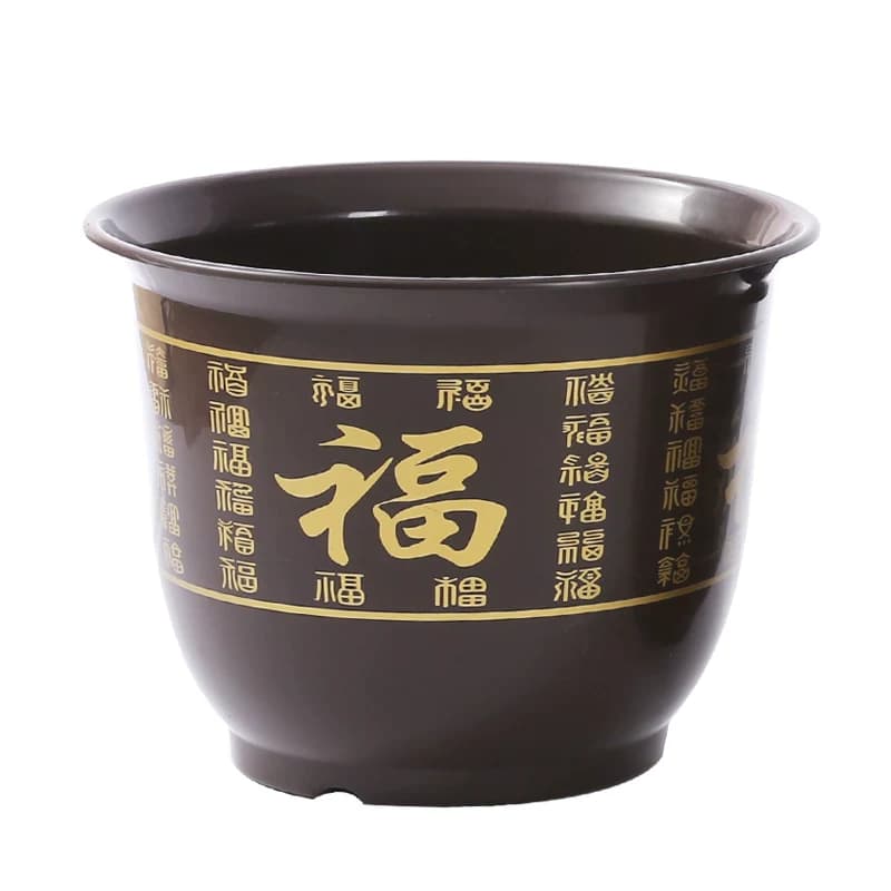 塑料花盆厂家直销专用盆栽仿陶瓷树脂大号包邮特价清仓耐用室内 - 缩略图5