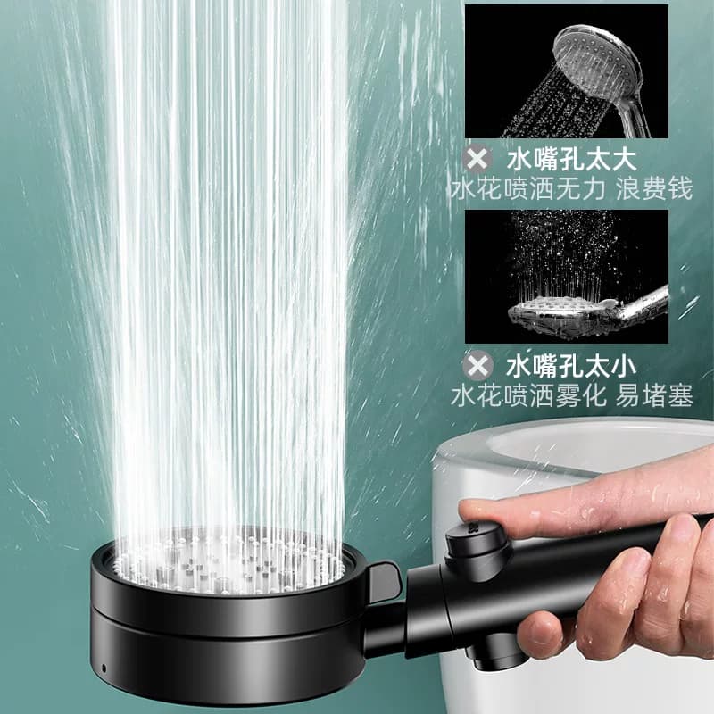 增压花洒喷头套装家用超强淋浴洗澡浴霸热水器莲蓬头加压软管浴室 - 缩略图3