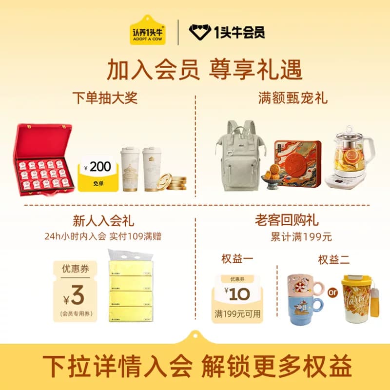 认养一头牛一头款125ml*16盒3.6g蛋白纯牛奶早餐囤货官方正品S - 缩略图2