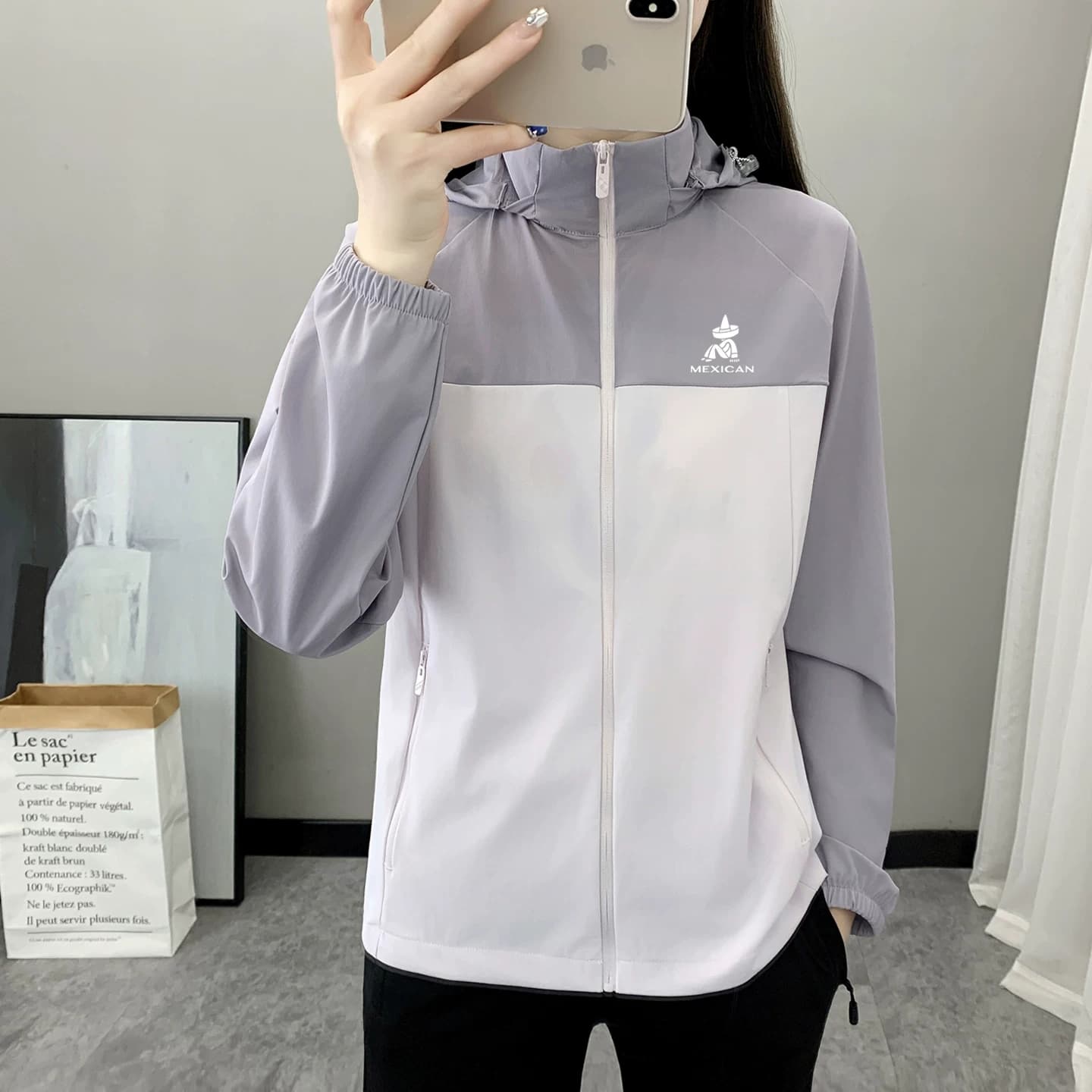 稻草人防晒衣女夏季2026新款防紫外线薄专业冰丝UPF50+防晒服外套 - 缩略图3