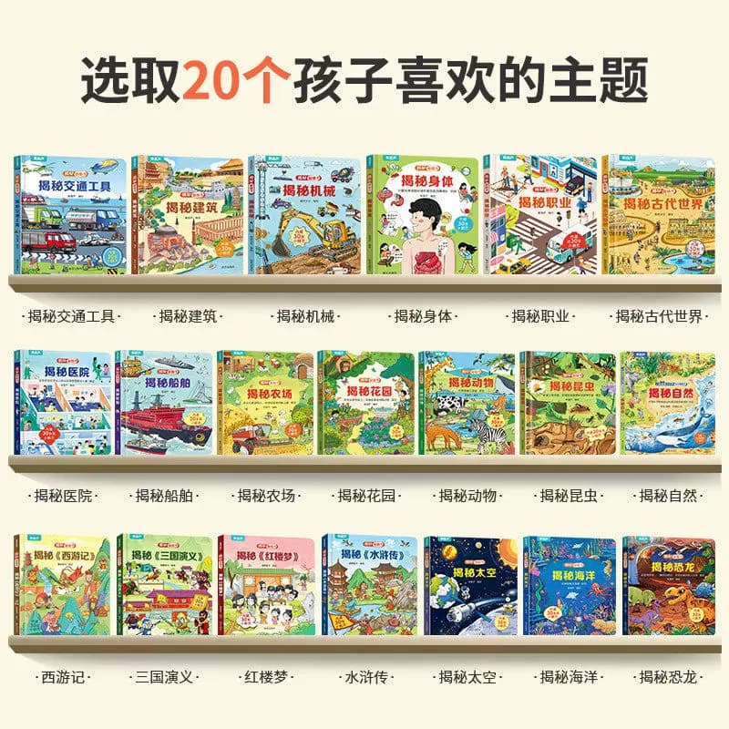 【48小时发货】青葫芦揭秘翻翻书 儿童3d翻翻书绘本2到8岁幼儿故事书 - 缩略图2