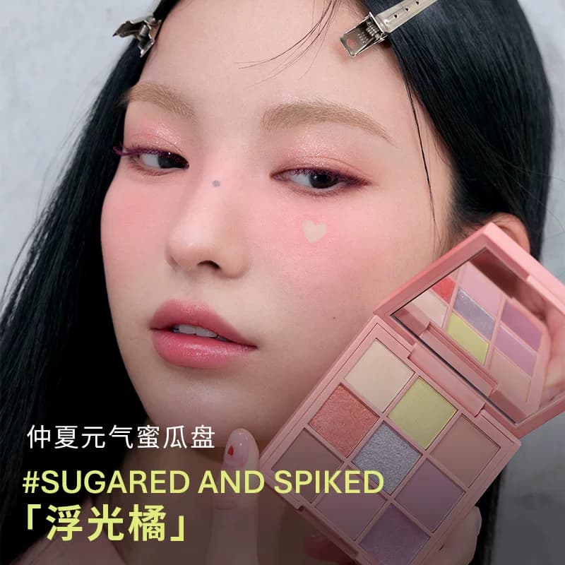 【自播专属】3CE彩妆套装 九宫格眼影腮红唇釉口红彩妆礼物 - 缩略图3