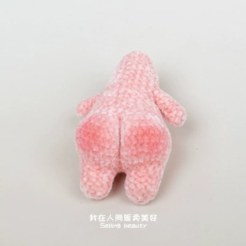 可爱派大星钥匙扣挂件针织手工diy编织材料包自制娃娃车挂小礼物 - 缩略图4