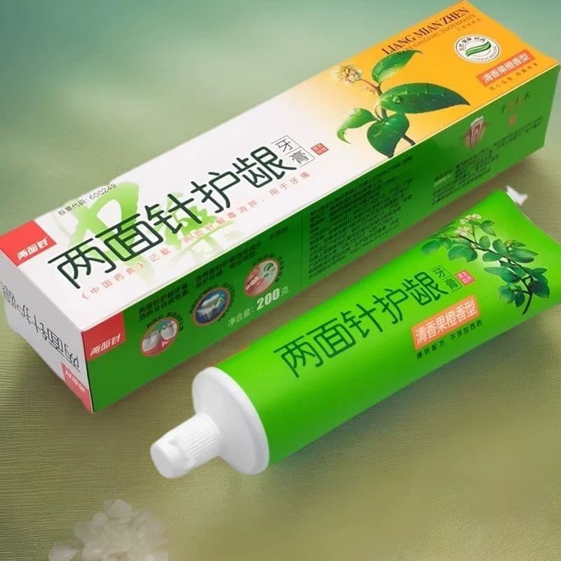 两面针护龈牙膏冰爽薄荷清香果橙缓解出血清新口气口腔200g正品 - 缩略图4