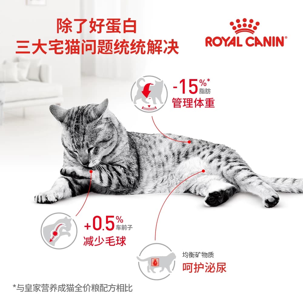 皇家猫粮I27室内成猫S27老年猫英短蓝猫布偶猫主粮官方授权旗舰店 - 缩略图4