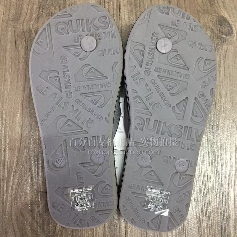 Quiksilver2026新款潮牌速干凉鞋防滑沙滩拖eva人字拖居家时尚夏 - 缩略图5