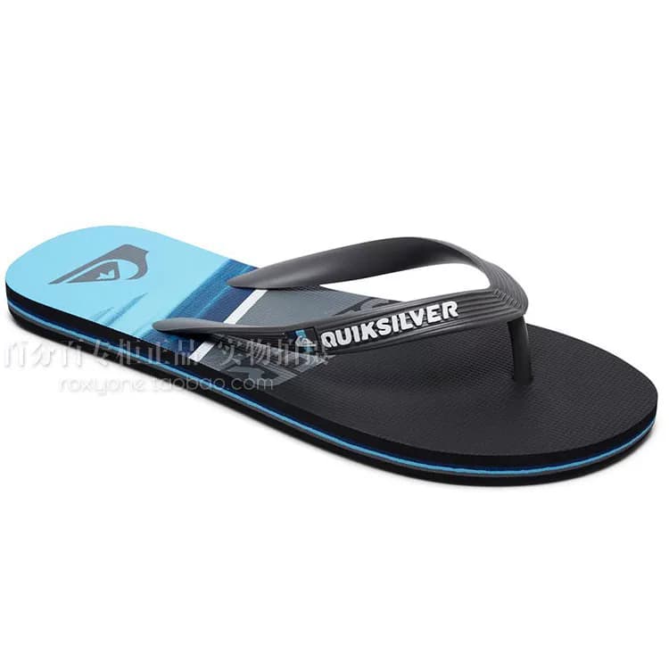Quiksilver2026包邮新款凉拖防滑沙滩鞋潮牌男童平底度假速干休闲 - 缩略图2