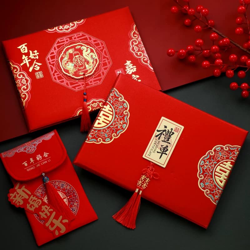 礼金簿结婚记账本账本礼薄嘉宾婚礼签到本礼簿喜事礼金本礼单用品 - 缩略图2