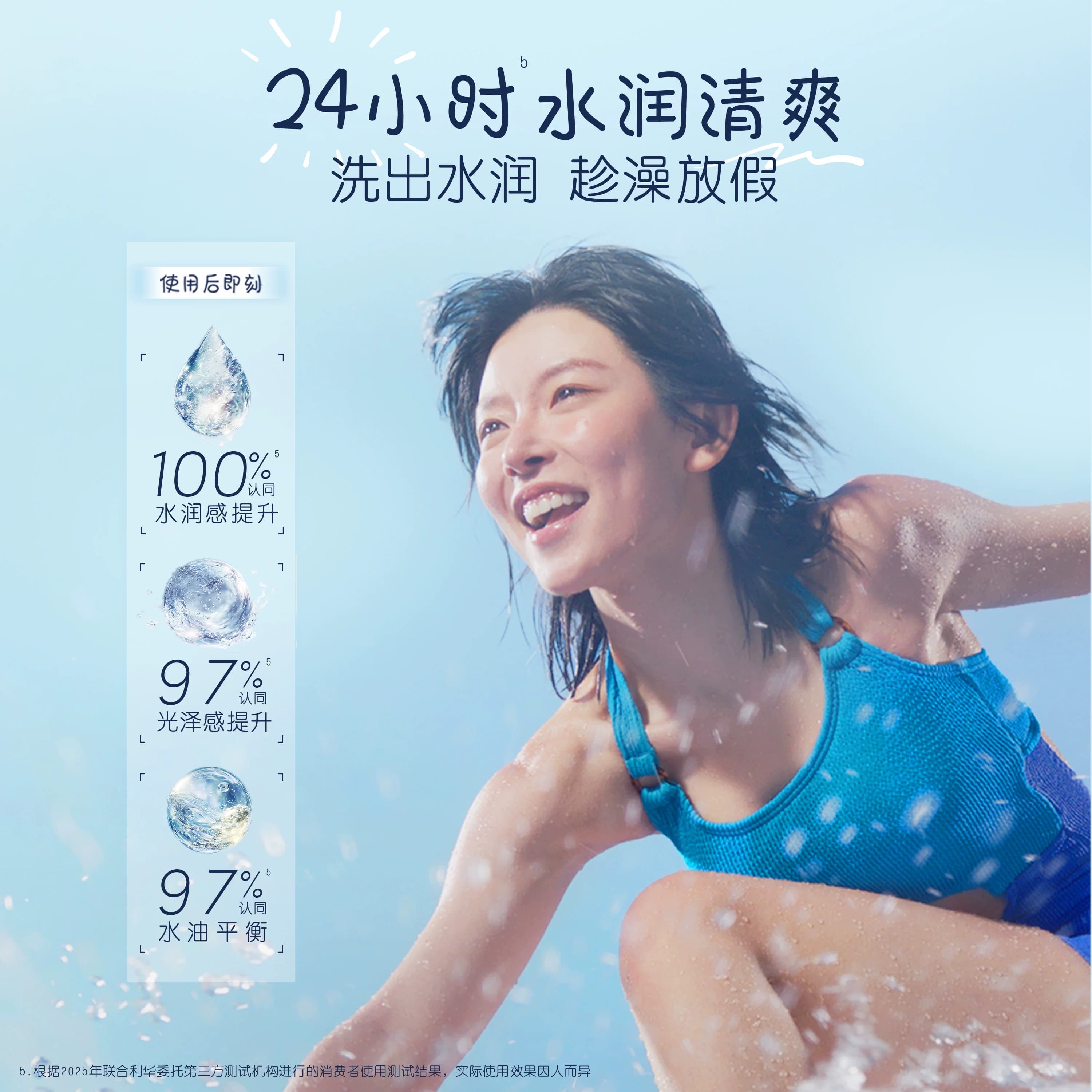 多芬果酸沐浴露冰川海盐白柚香清爽滋润保湿氨基酸温和清洁滋润 - 缩略图4