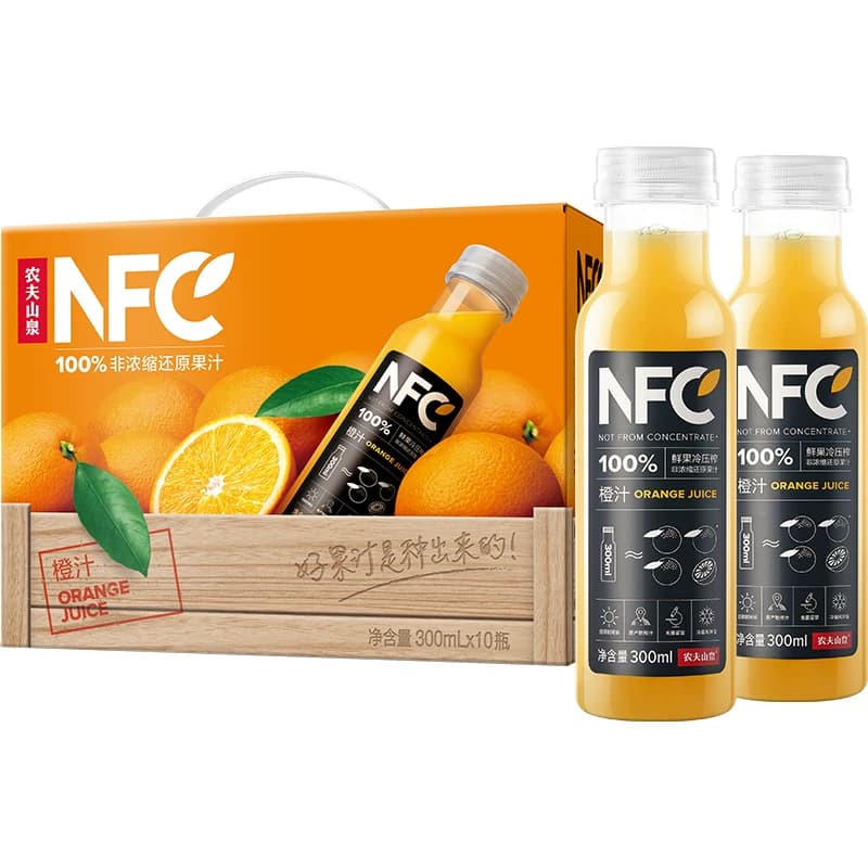 【直播专享】农夫山泉100%NFC橙汁多规格鲜果冷压榨果汁 - 缩略图3