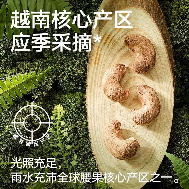 猫超臻选爆卖80w+越南A180紫皮腰果罐装轻盐大颗粒每日坚果零 - 缩略图4