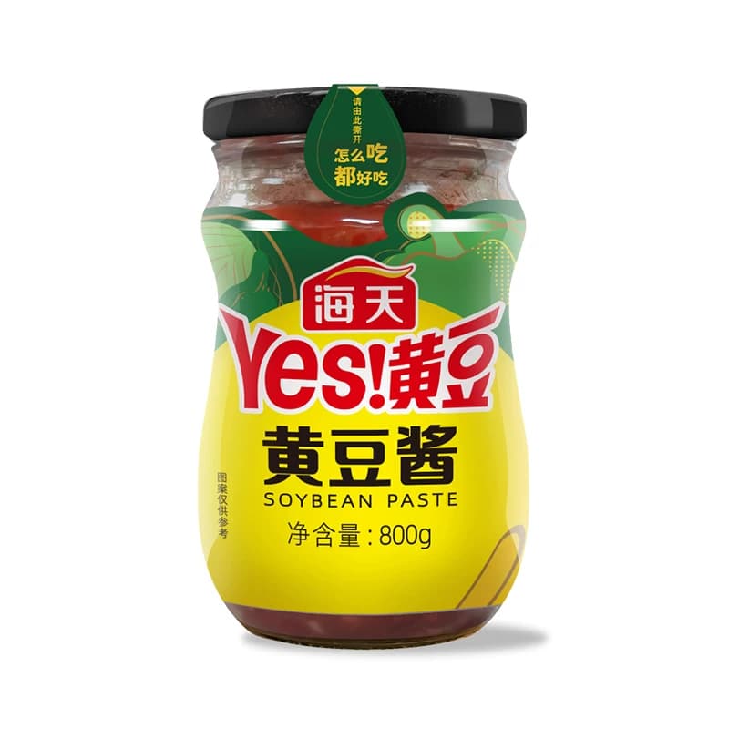 海天黄豆酱800g/瓶炒菜拌面豆瓣酱辣椒酱东北黄豆酱下饭酱 - 缩略图5