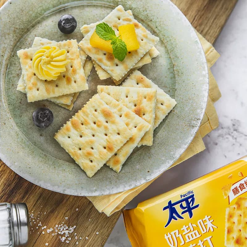 太平梳打饼干奶盐味健康零食低糖苏打美味易消化咸味 - 缩略图4