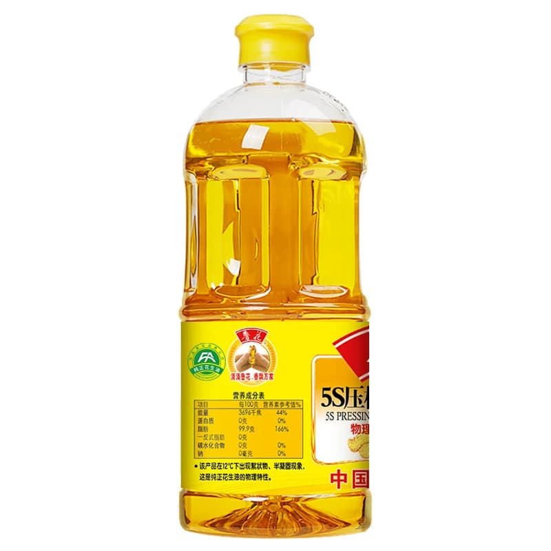 鲁花压榨一级花生油1L食用油 5S 物理压榨  健康 - 缩略图4