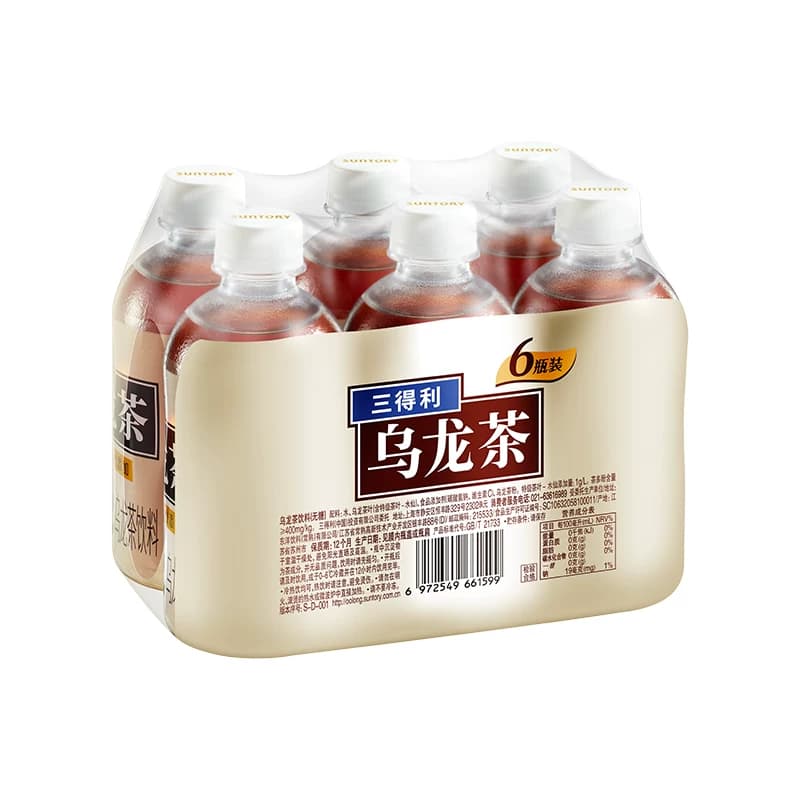 SUNTORY/三得利无糖乌龙茶饮料清爽解渴迷你瓶携带方便350ml*6瓶 - 缩略图3