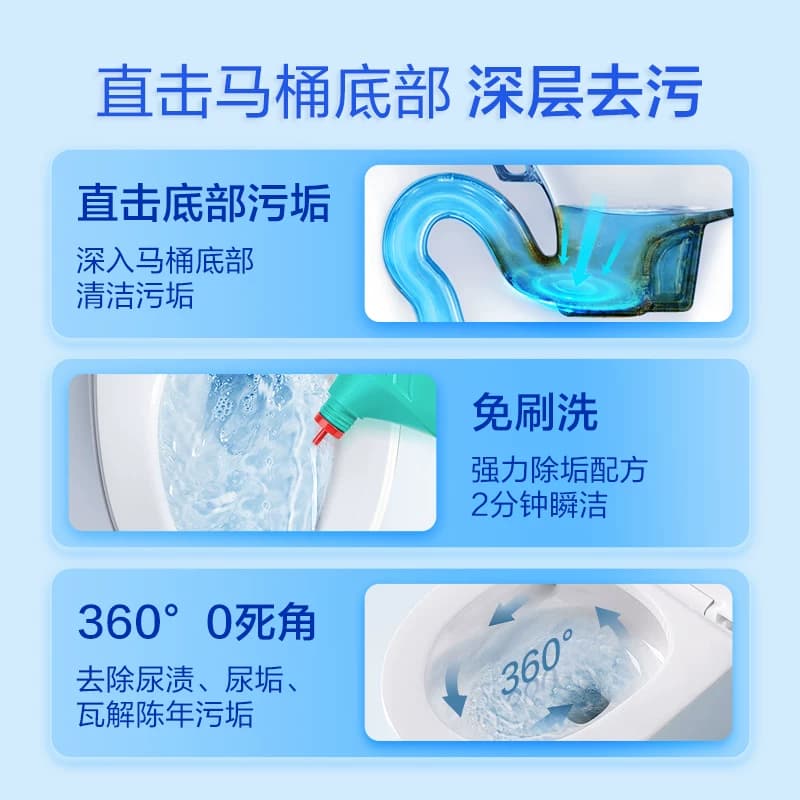 进口花王洁厕灵马桶清洁剂厕所除臭去异味留香神器除垢渍液 - 缩略图3