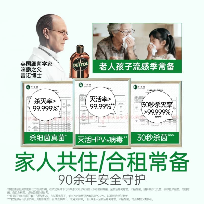 Dettol/滴露香氛消毒喷雾全新升级多规格鞋袜除臭衣物除菌去味 - 缩略图5