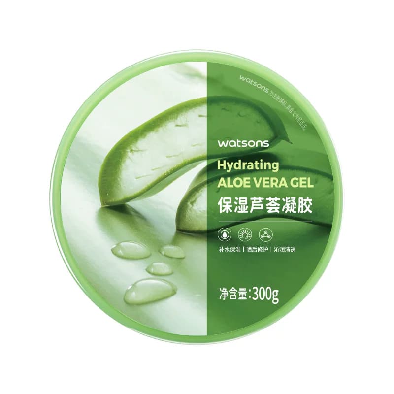 【下拉享优惠】屈臣氏补水保湿芦荟凝胶舒缓水润温和不刺激自然芦 - 缩略图2