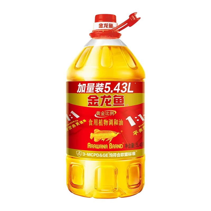 金龙鱼黄金比例食用调和油5.43L/桶 食用油 - 缩略图2
