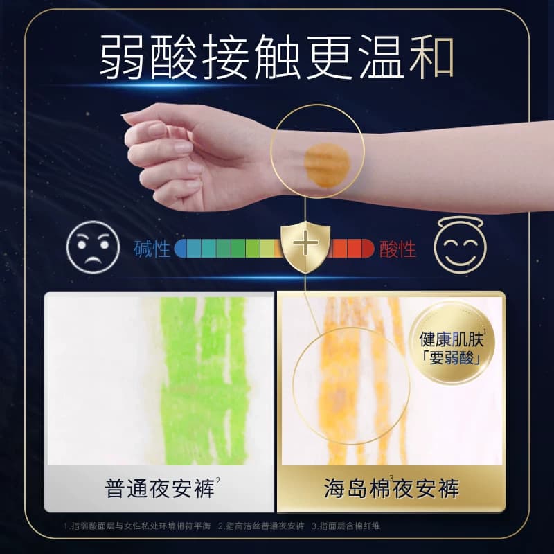高洁丝奢宠海岛夜安裤L号5条装安睡裤 - 缩略图4