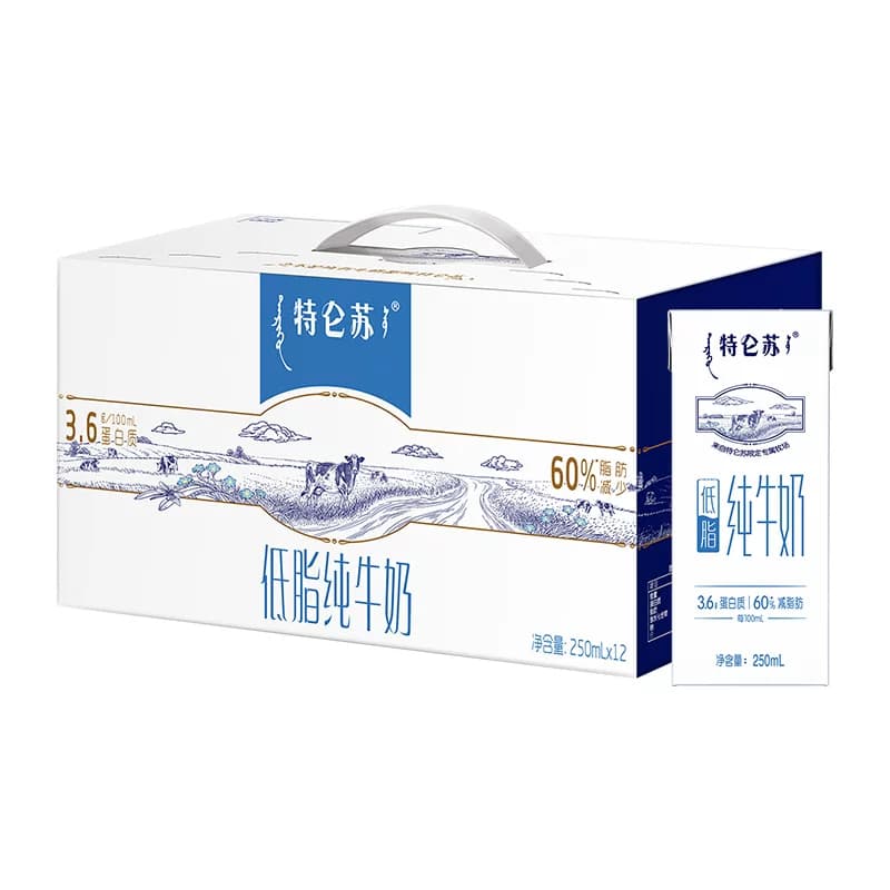 蒙牛特仑苏低脂纯牛奶优质乳蛋白营养 - 缩略图2