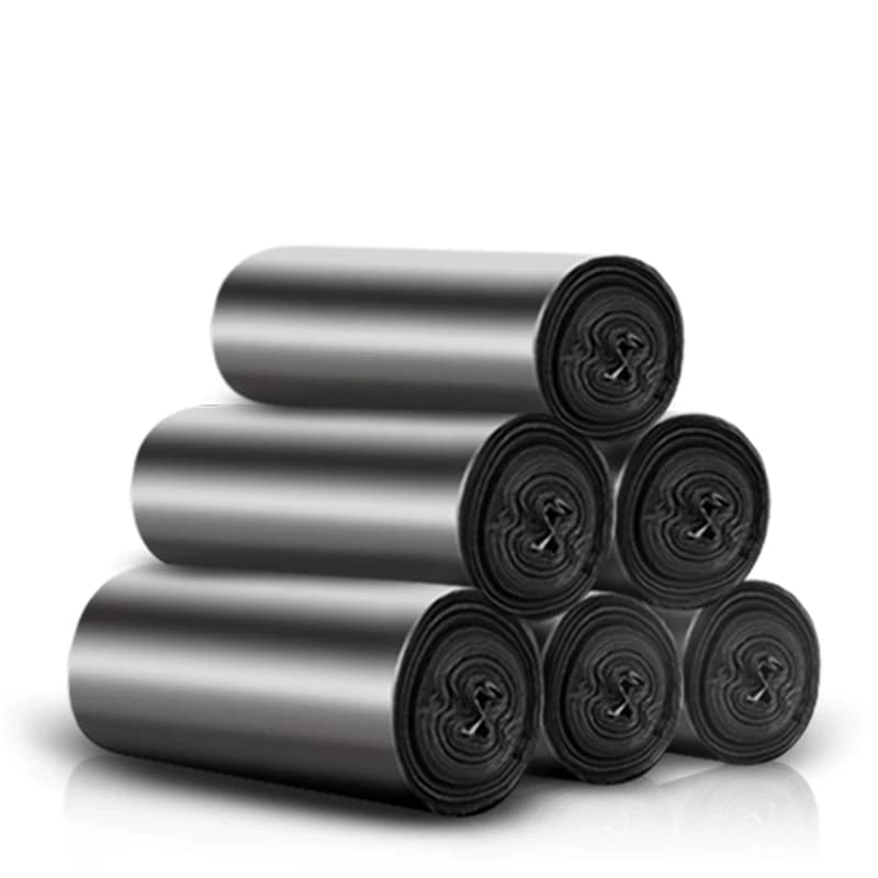 sodolike手提垃圾袋家用厨房清洁中号塑料袋50*65cm双面1.4丝 - 缩略图4