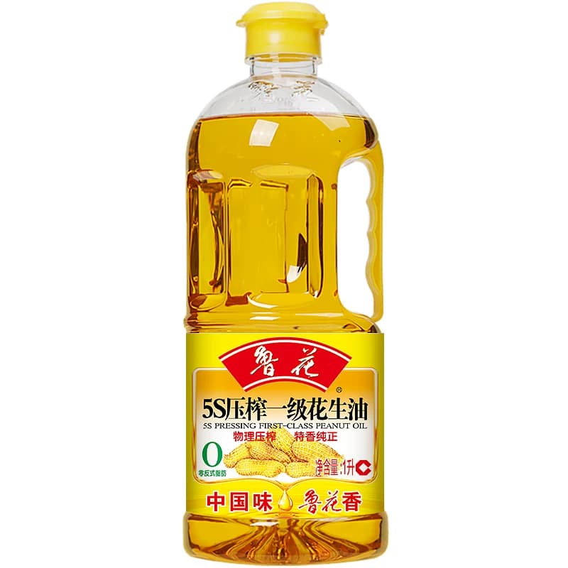 鲁花压榨一级花生油1L食用油 5S 物理压榨  健康 - 缩略图2