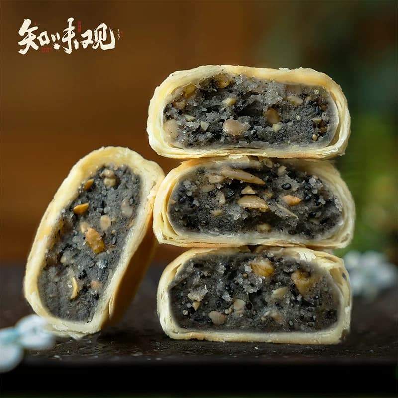知味观椒盐苏式酥皮老式月饼中秋零食糕点礼盒老字号送礼团采推荐 - 缩略图5