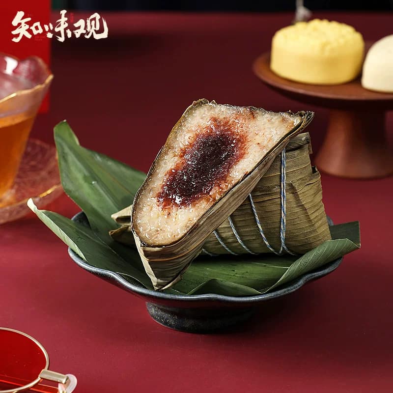 知味观端午  细沙豆沙甜粽子杭州嘉兴方便速食早餐员工送礼盒推荐 - 缩略图2